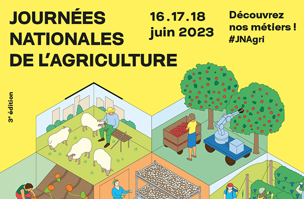 Affiche Journées Nationales de l'agriculture