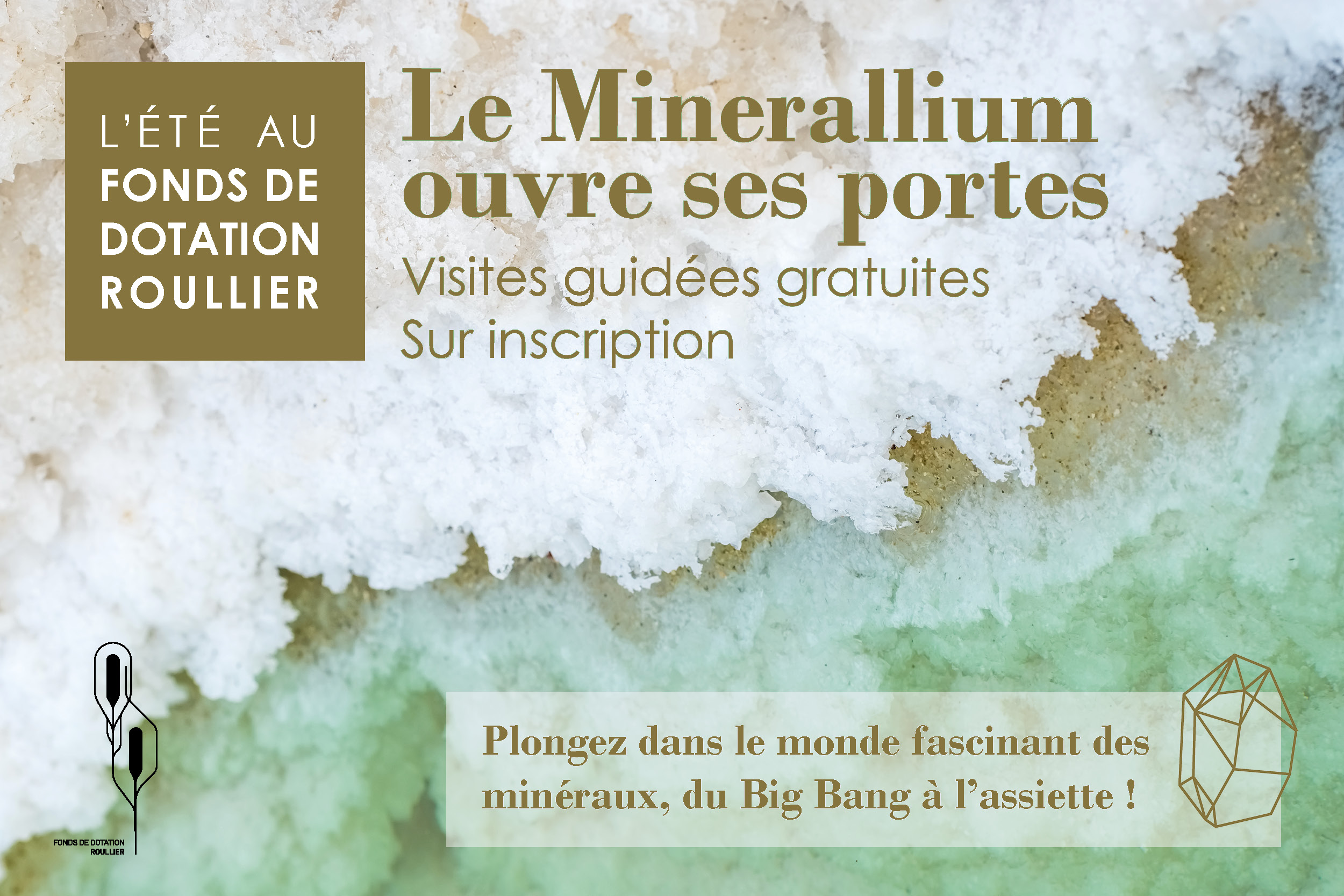 Le Minerallium ouvert au public