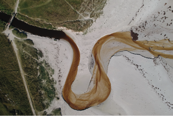 Oeuvre de Nicolas Chateau sur le cycle de l'eau